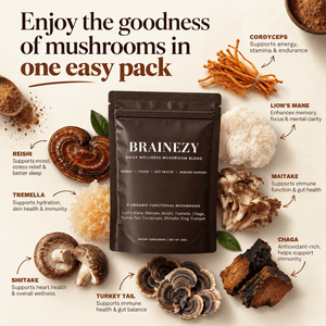 Daily Mushroom Energy & Mind Support- 60g (30 Servings)