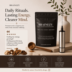 Daily Mushroom Energy & Mind Support- 60g (30 Servings)